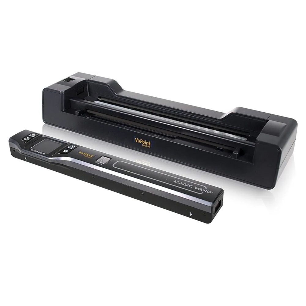 BNIB VuPoint Magic Wand Portable Scanner with Auto-Feed Dock and Color Display